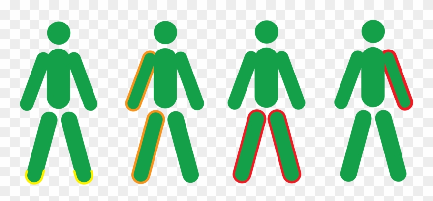 Lexi Stickmen With Glow - Illustration Clipart