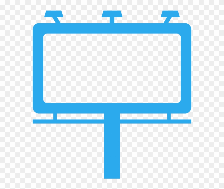 Out Of Home Advertising Icon Clipart