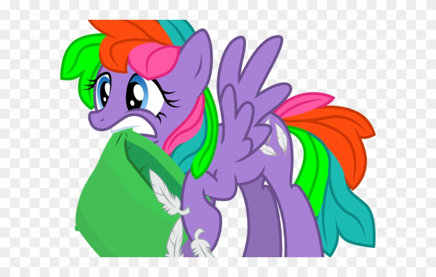 Pillow Clipart Mlp - Cartoon - Png Download
