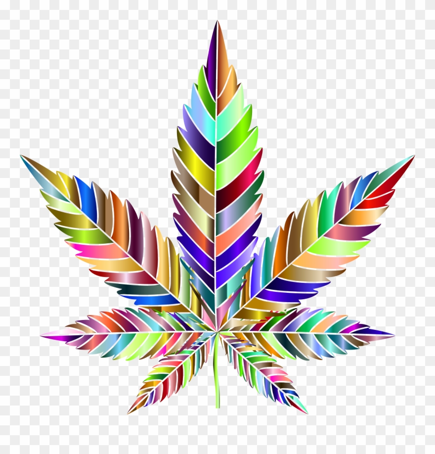 Big Image - Abstract Pot Leaf Clipart