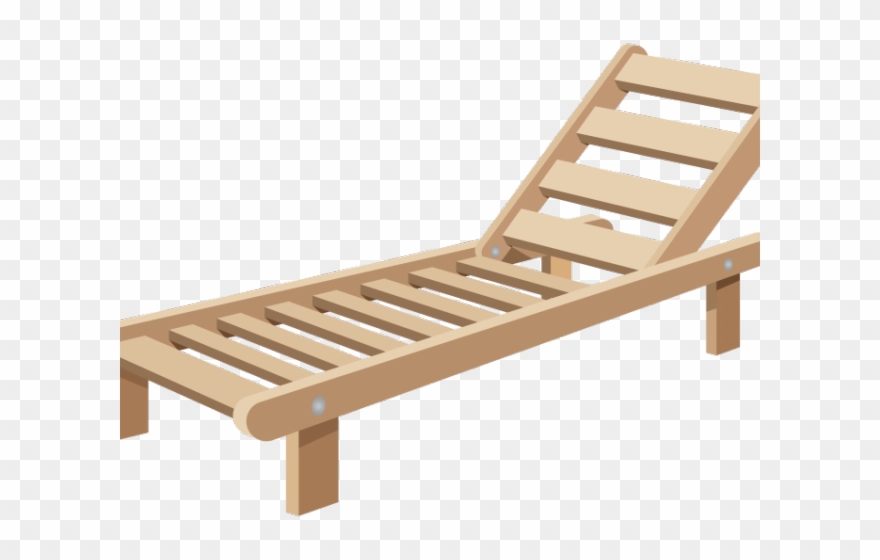 Pillow Clipart Chaise Lounge - Beach Chaise Lounge Png Transparent Png