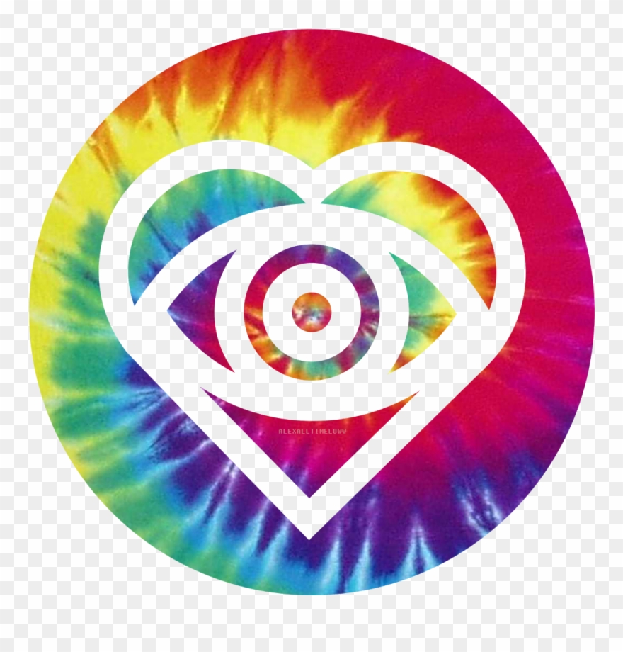 Future Hearts, All Time Low, Tie Dye, Sticker, Tye - Future Hearts Logo Png Clipart