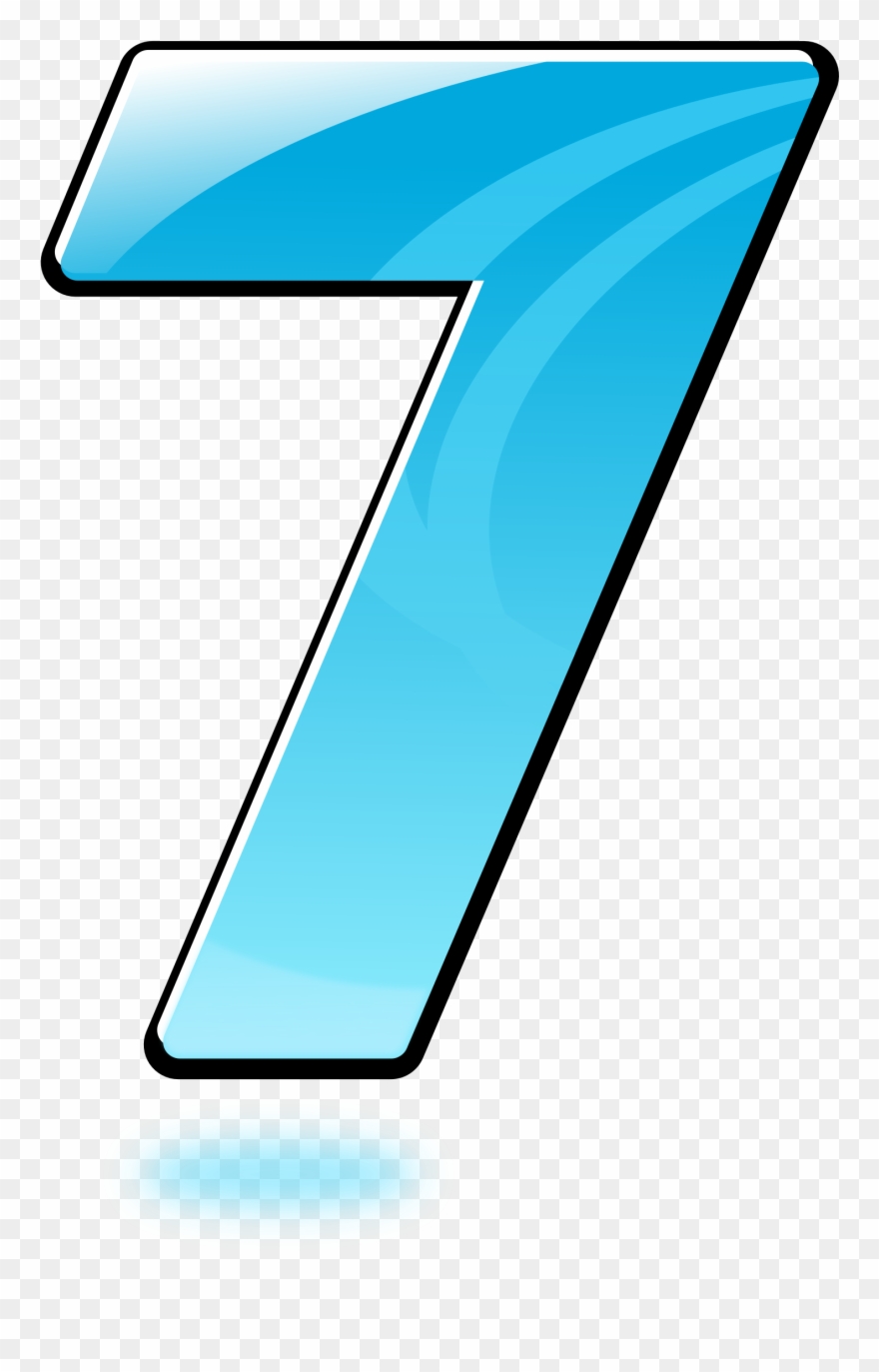 Glossy Number Seven Icons Png Free Png And Icons Downloads Clipart
