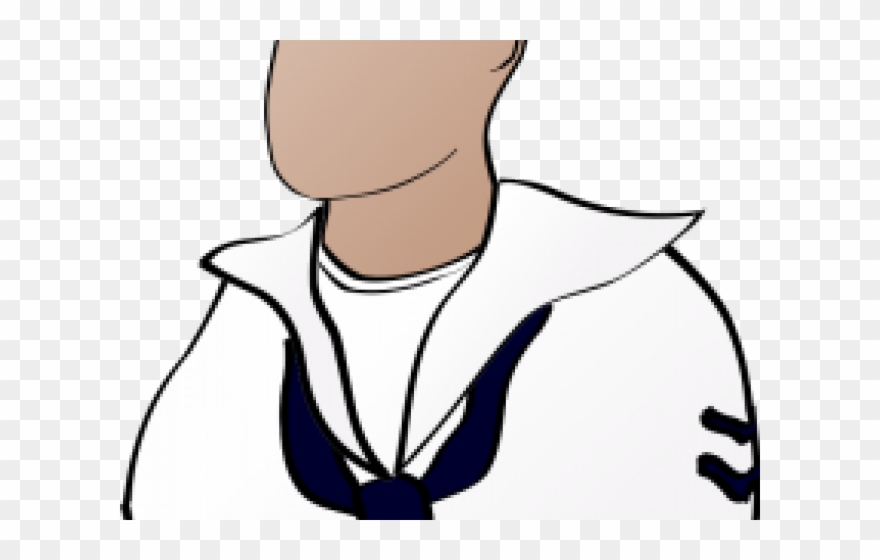 Tie Clipart Sailor - Clipart Hat Sailor - Png Download