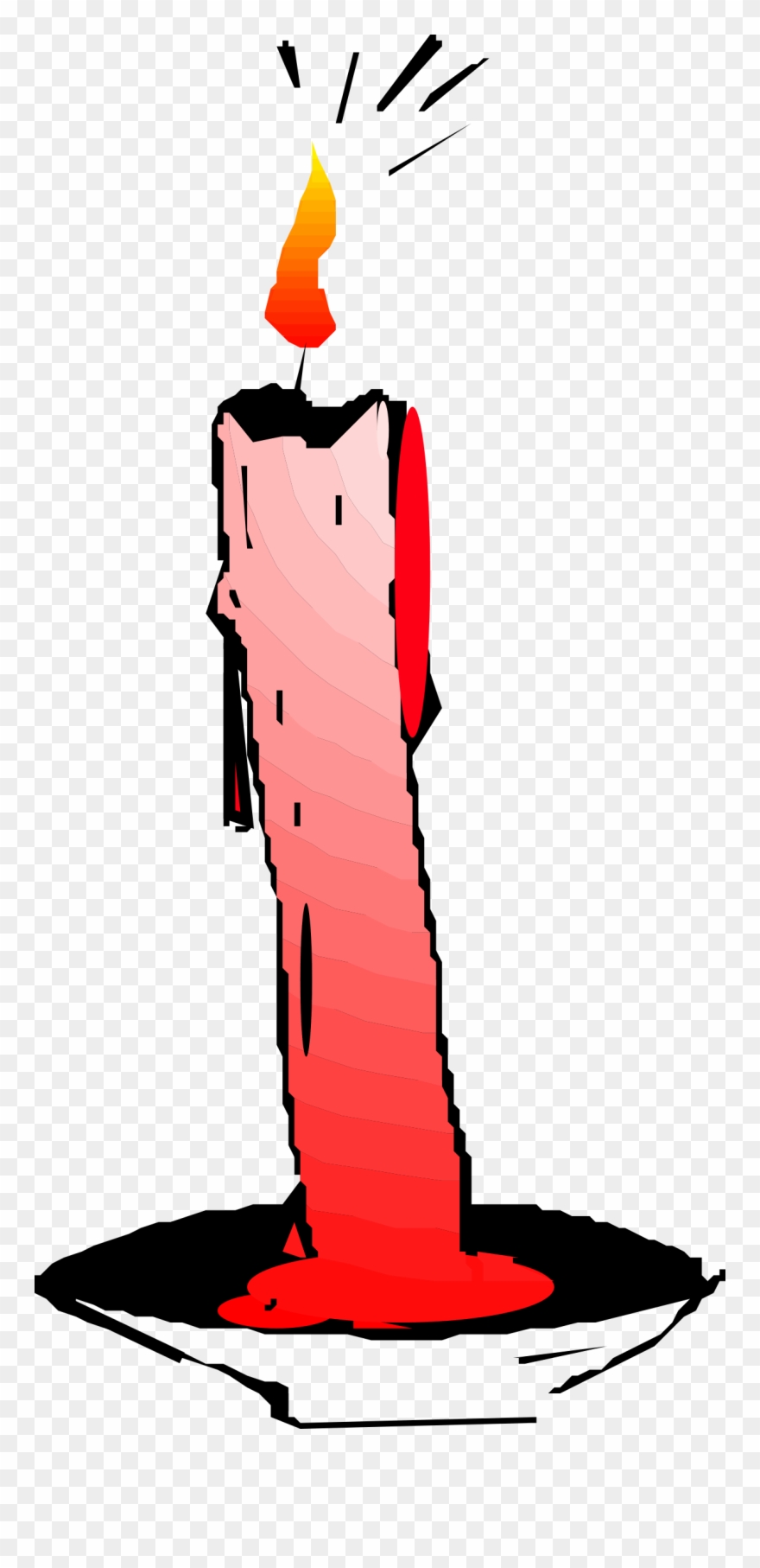 Candle Clip Art - Heat Energy Clip Art - Png Download