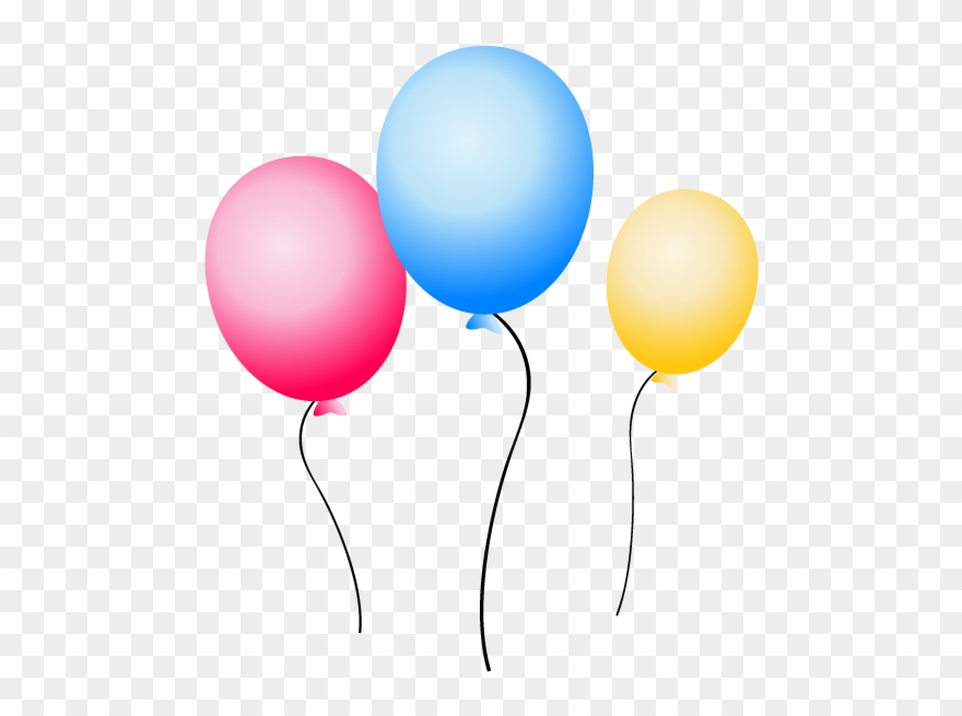 U98a8 U8239 Uff5c3 U8272 Uff5c U8d64 Uff5c U9752 Uff5c - Clip Art Red Yellow Blue Balloons - Png Download
