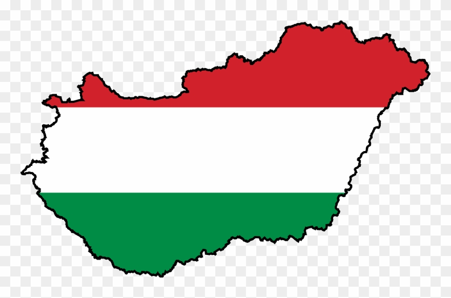 Budapest, Hungary The City Court Of Budapest Has Found - Hungary Flag And Map Clipart
