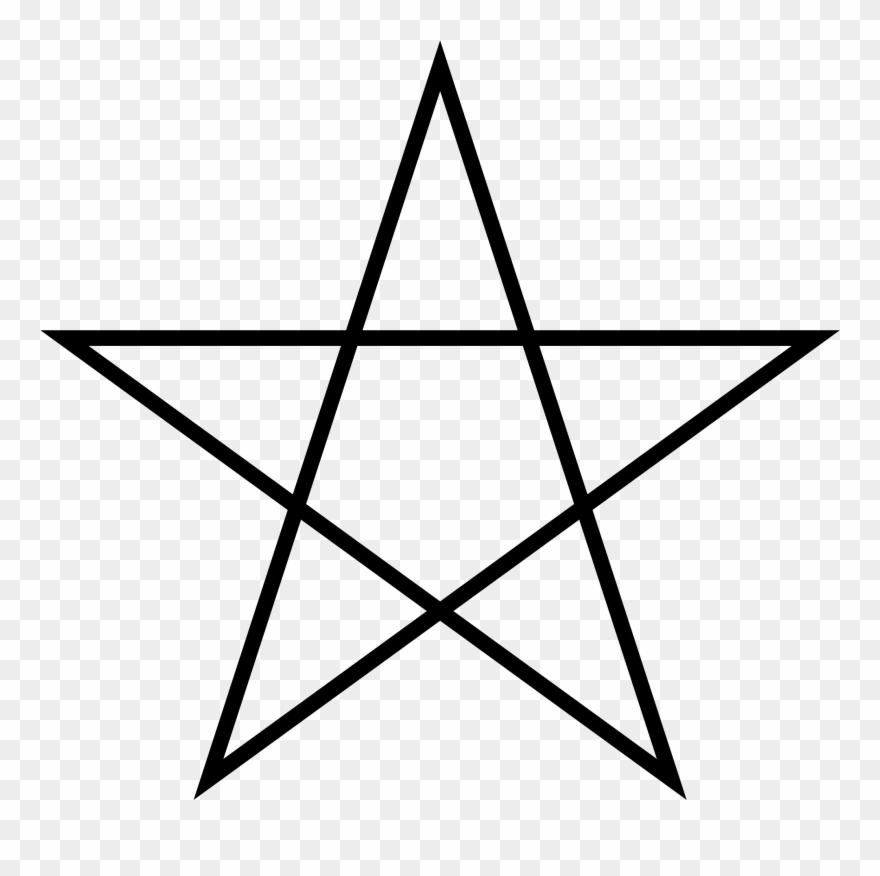 Picture Of A Star - Green 5 Point Star Clipart
