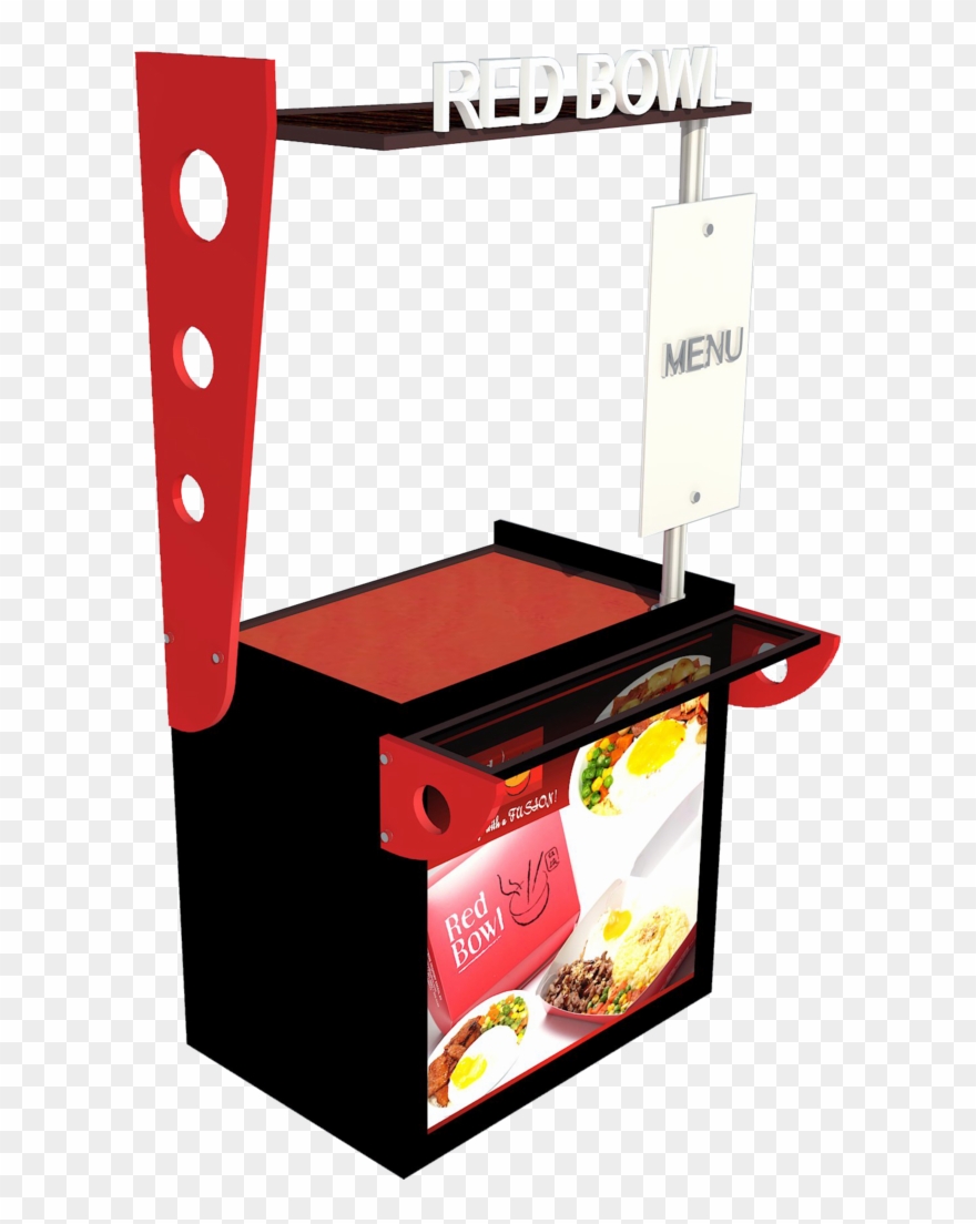 Noodle Clipart Red Bowl - Pinoy Pao Express 3in1 Food Cart - Png Download