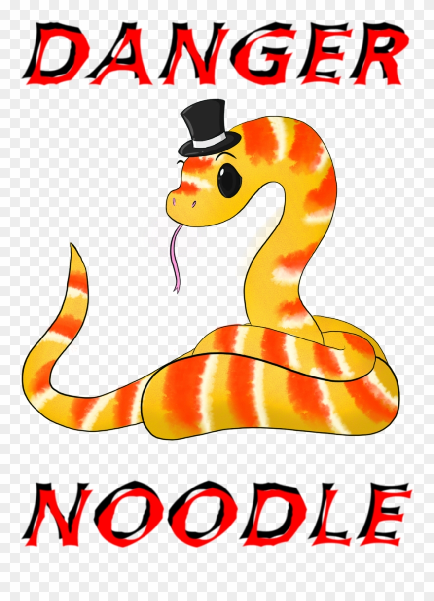 Collection Of Danger Noodle Drawing High - Danger Noodle Sketches Clipart