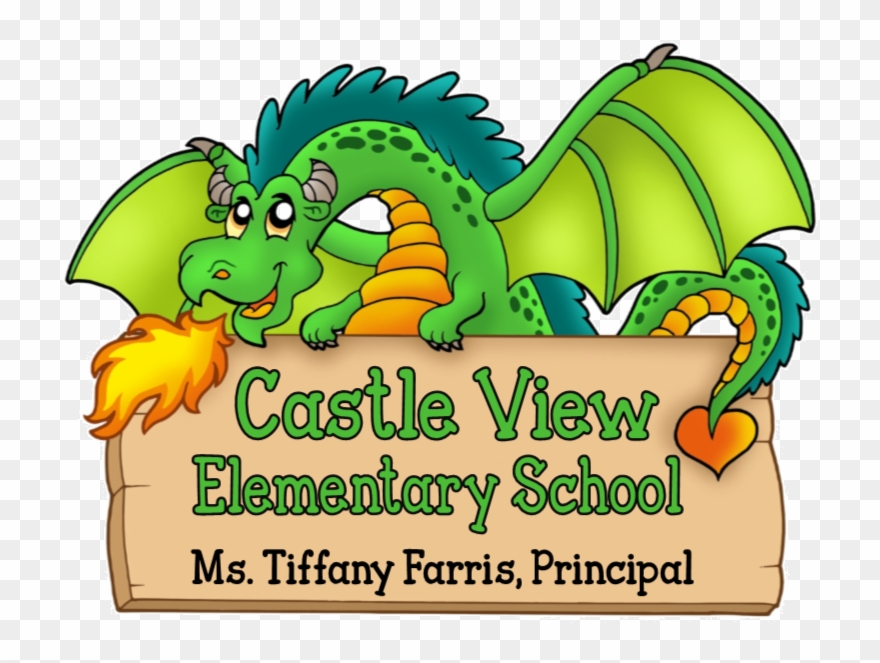 School Hours M, T, Th, F - Castle View Elementary Logo Clipart