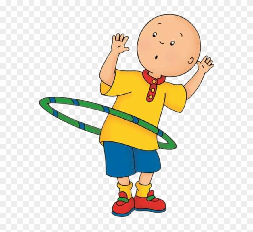 Fb,100,78,pasta Resimleri Caillou Hula Hoop - Hula Hula Animado Clipart