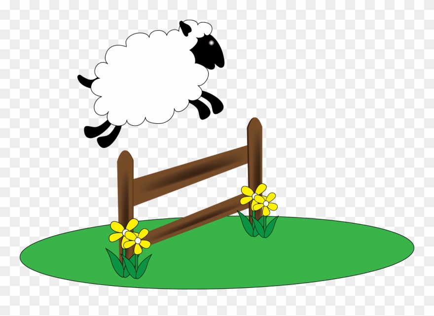 Counting Sheep Clipart - Counting Can Be Fun - Png Download