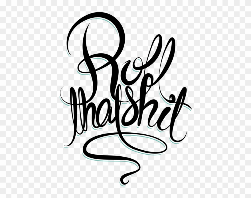 Flow On The Behance Network - Smoke Weed Quotes Black And White Letters Clipart