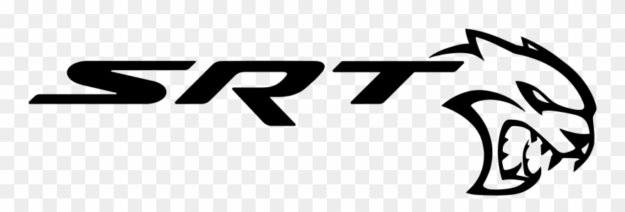 Srt Hellcat Logo Muscle Cars Emblems - Dodge Srt Hellcat Logo Clipart