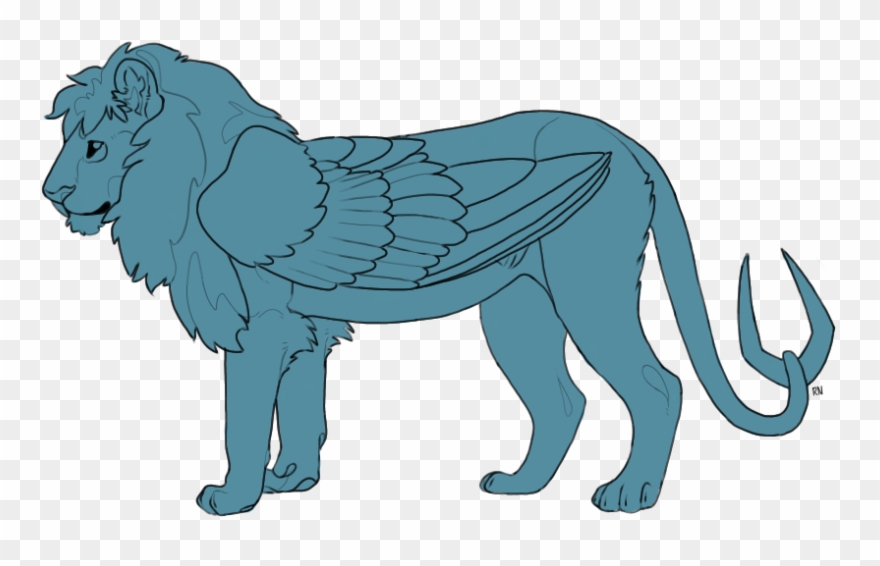 Female Mole - Masai Lion Clipart