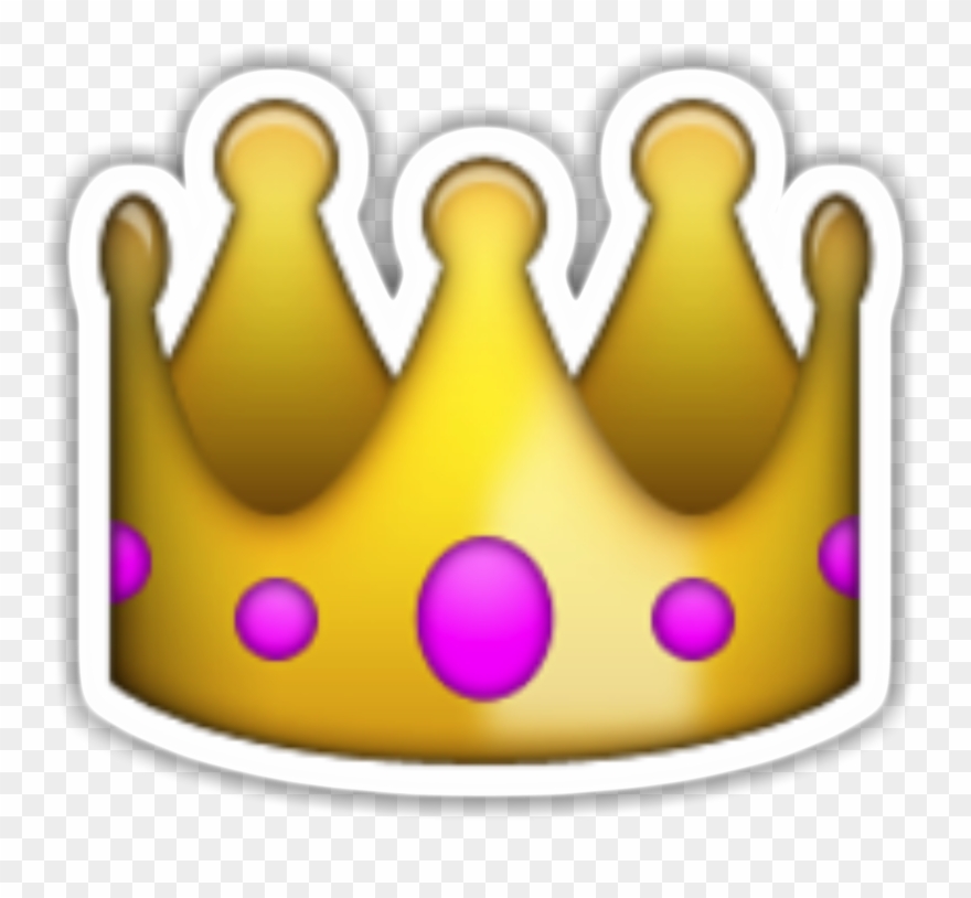 Crown 20emoji Original - Crown Iphone Emoji Png Clipart