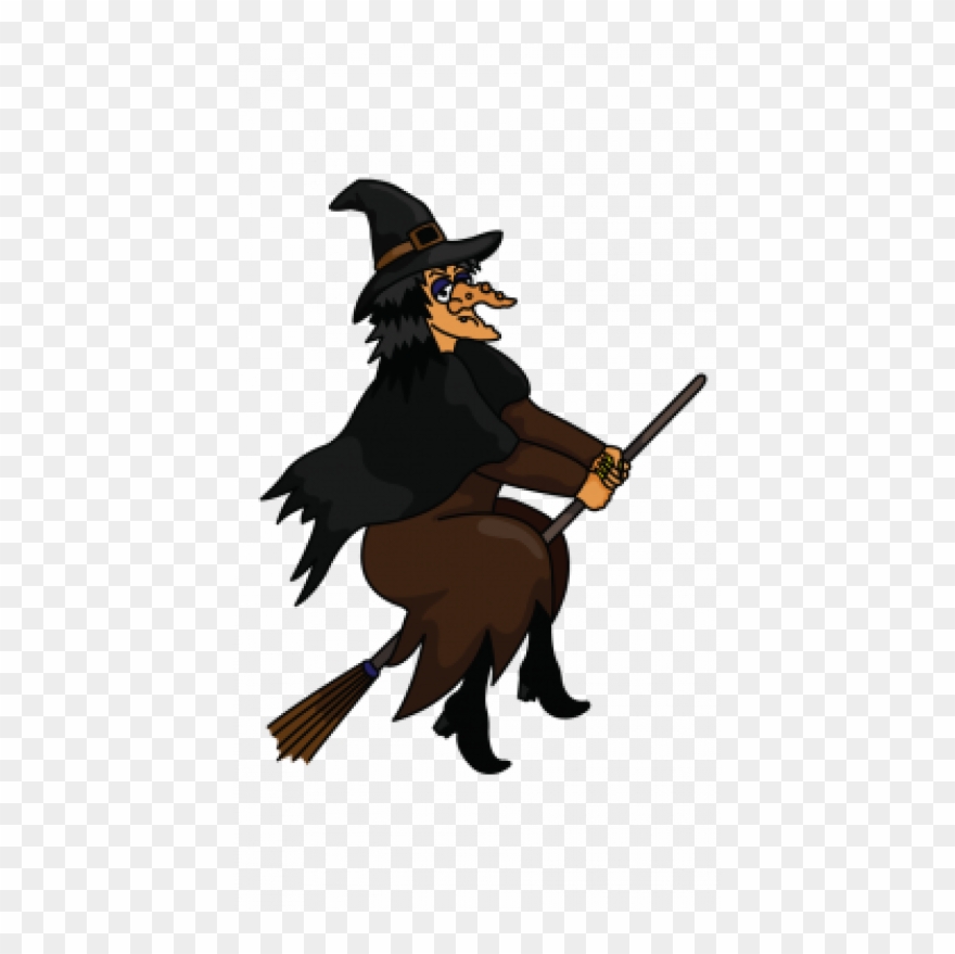 Drawing Witch - Drawings Of Halloween Witches Clipart