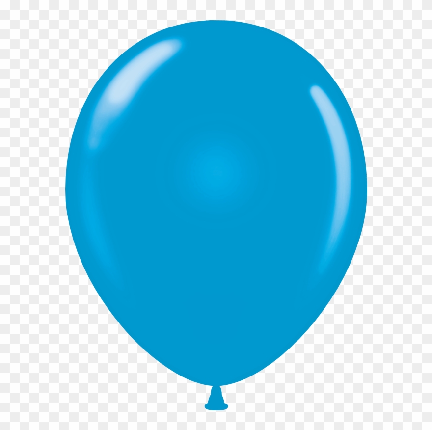 Blue - Sky Blue Color Balloons Clipart
