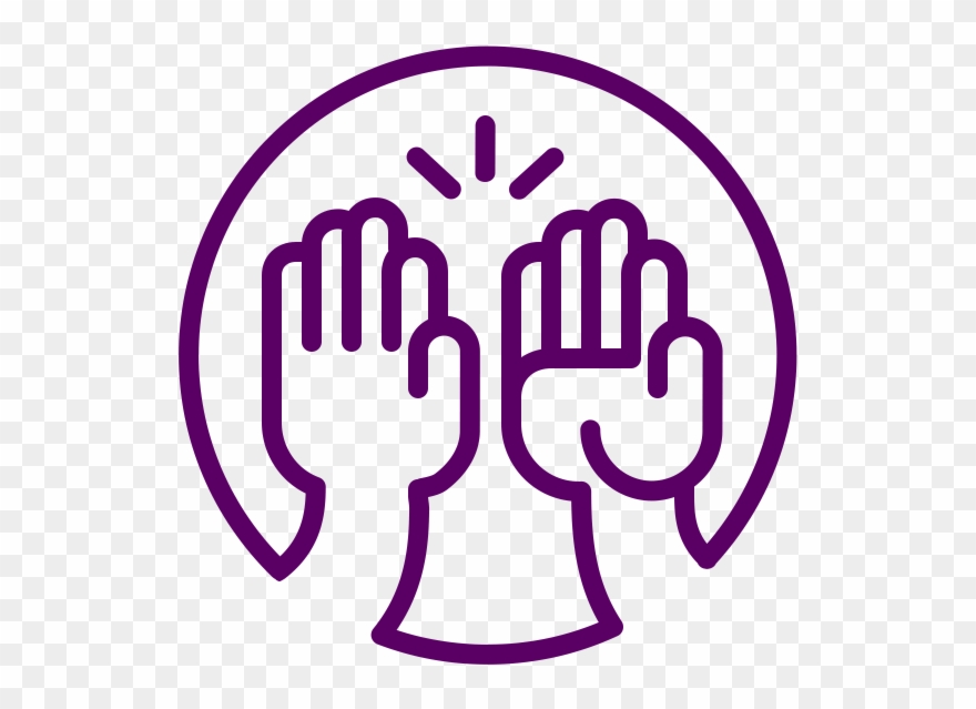 High Five Icon - High Five Icon Png Clipart