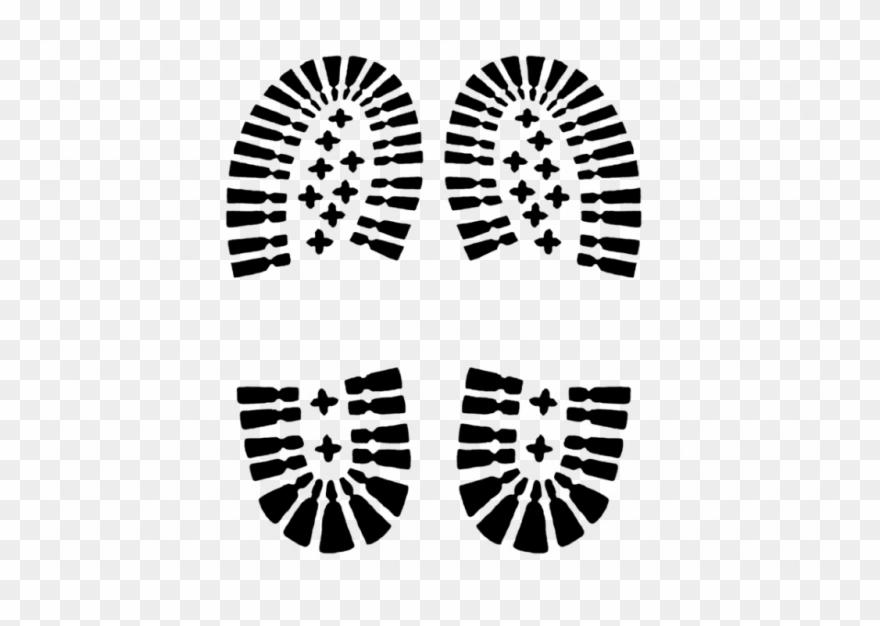 Shoe Cliparts Free Download - Shoe Print Png Transparent Png