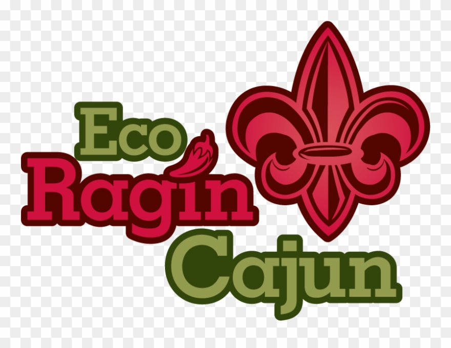 The Ragin Cajuns Are Playing In Their Second New Orleans - Graphic Design Clipart