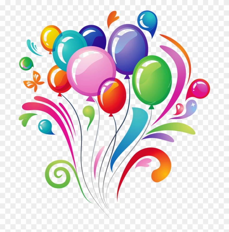 Balloons-735x810 - Birthday Png Clipart