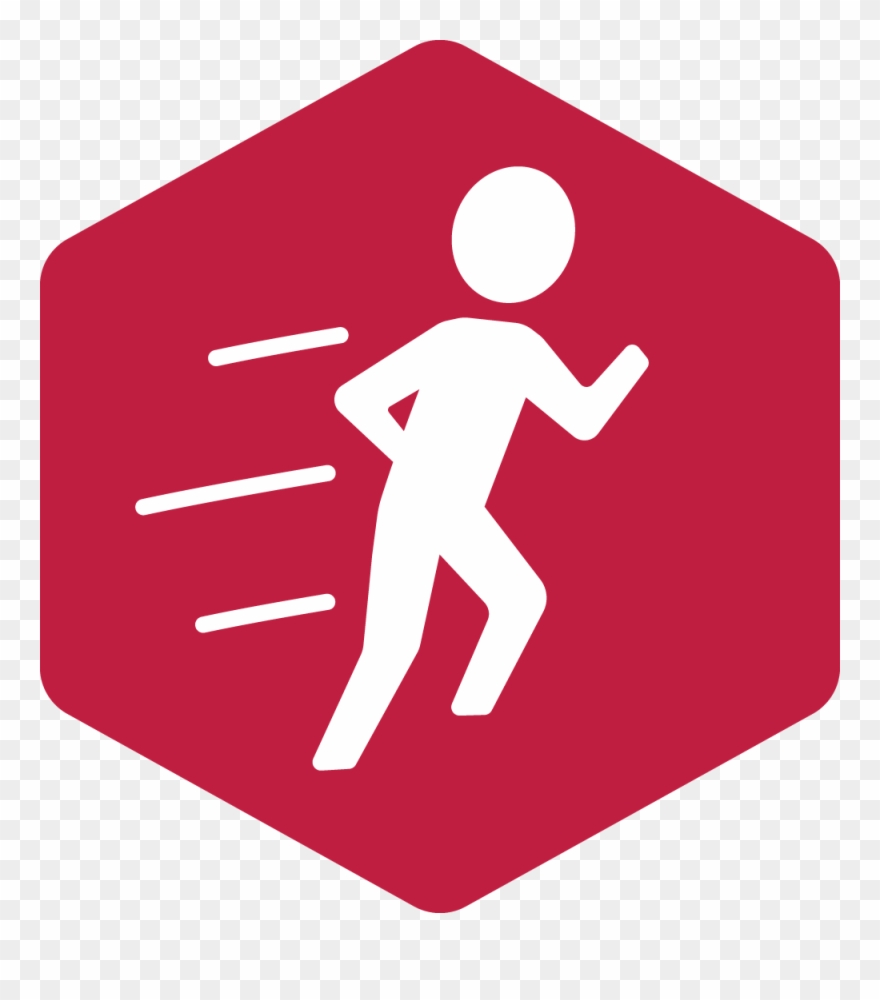 Night Clipart Night Hike - Traffic Sign - Png Download