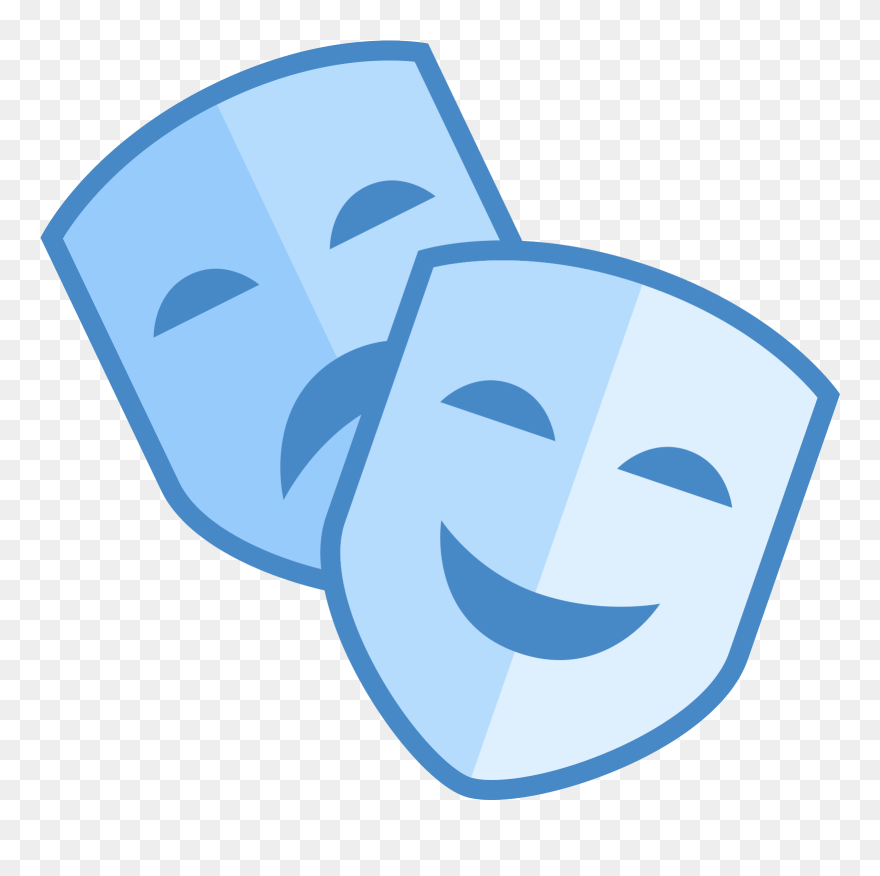 Theatre Mask Icon Clipart