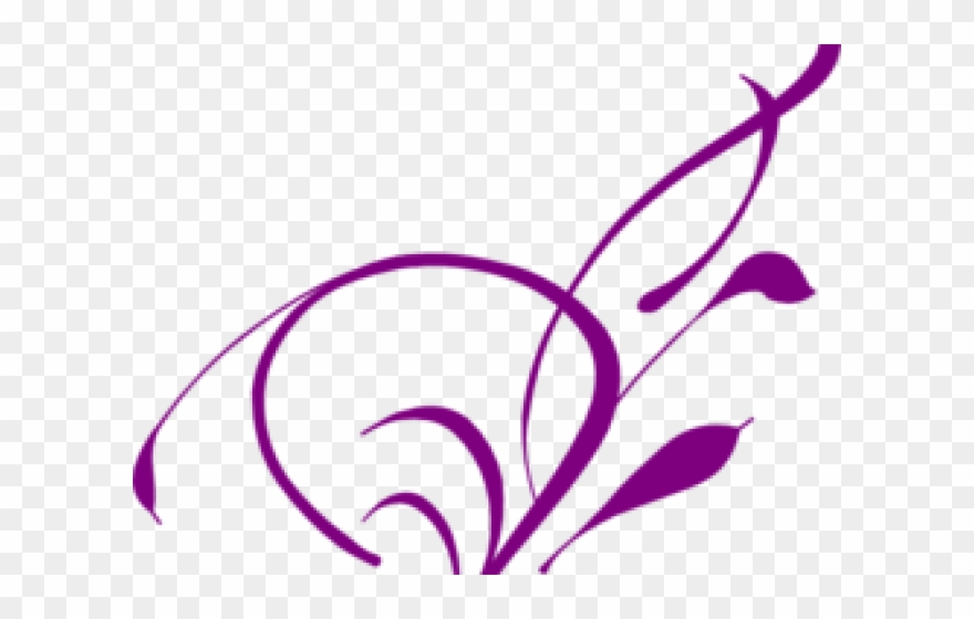 Flowers Clip Art Black And White Border - Png Download