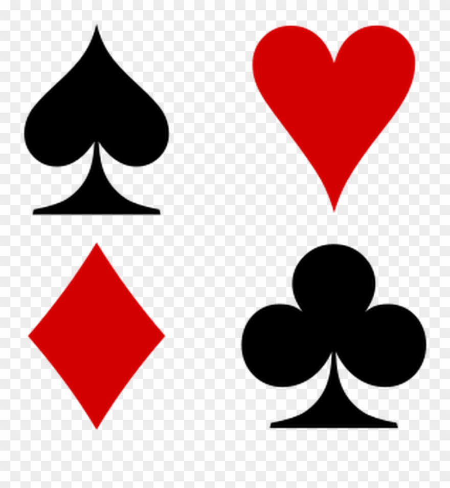 Heart Diamond Spade Club - Deck Of Cards Logo Clipart