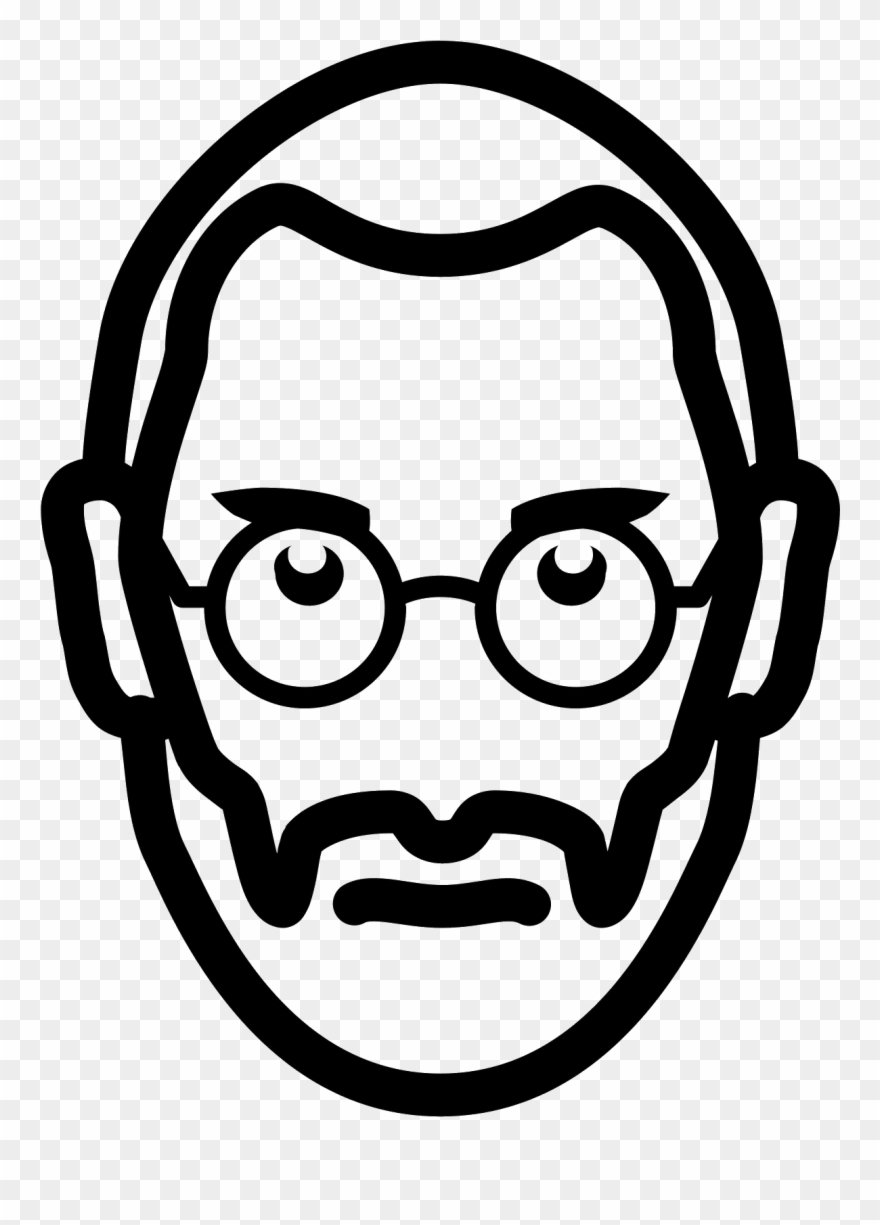 Steve Jobs Icon Clipart