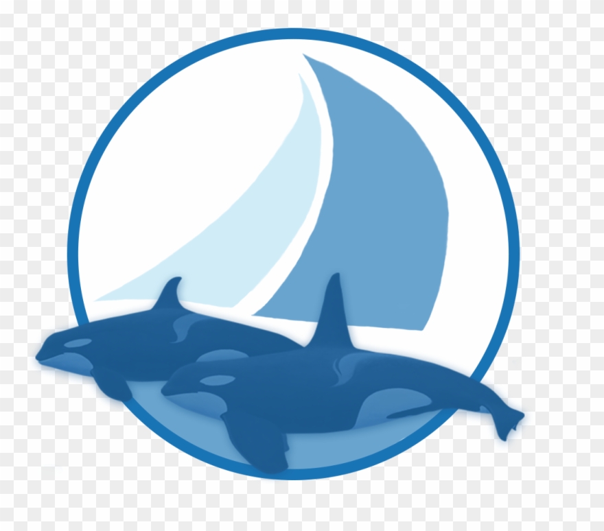 Sailing With Killer Whales - Logo Clipart