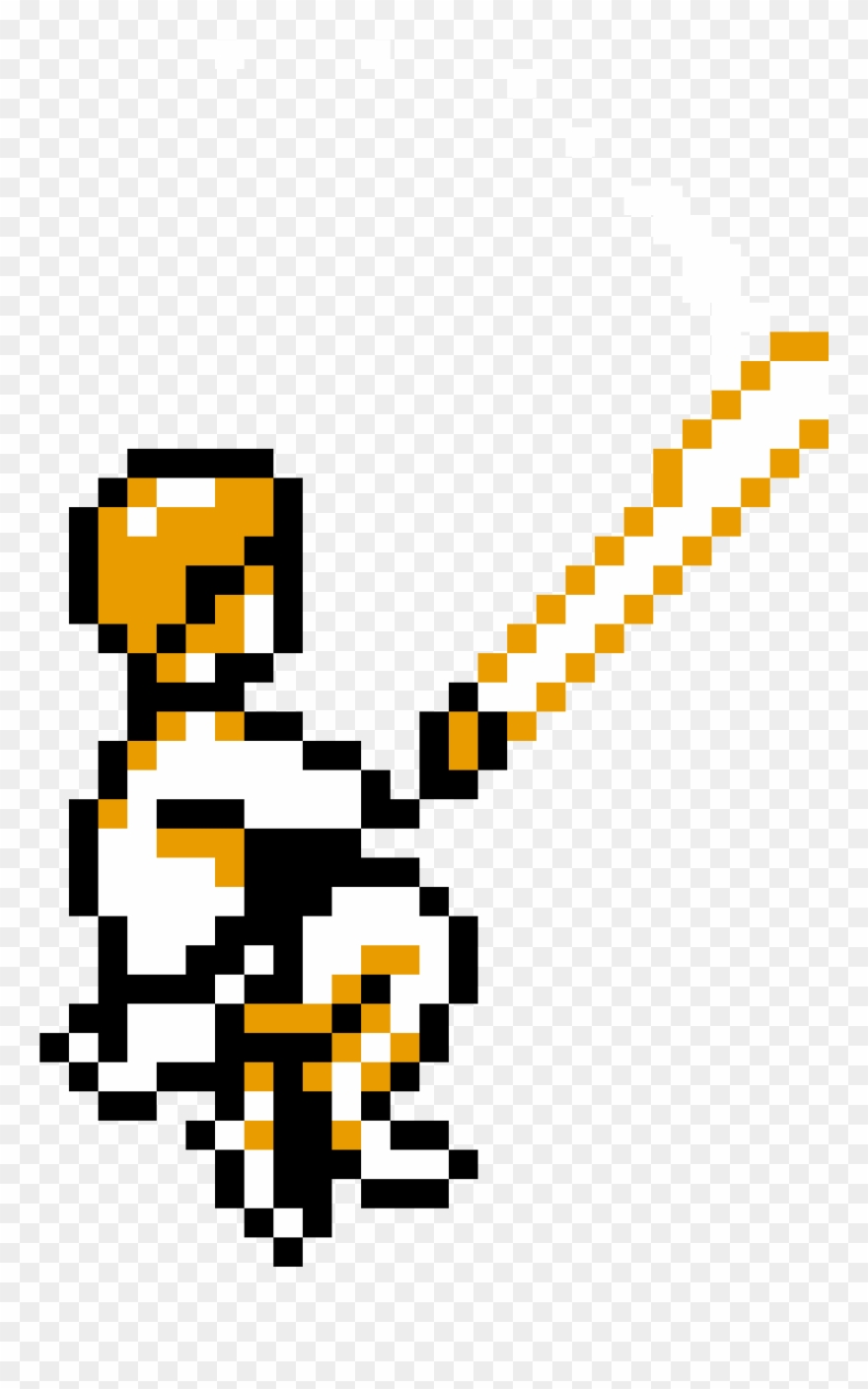 Luke Lightsaber - Cartoon Clipart