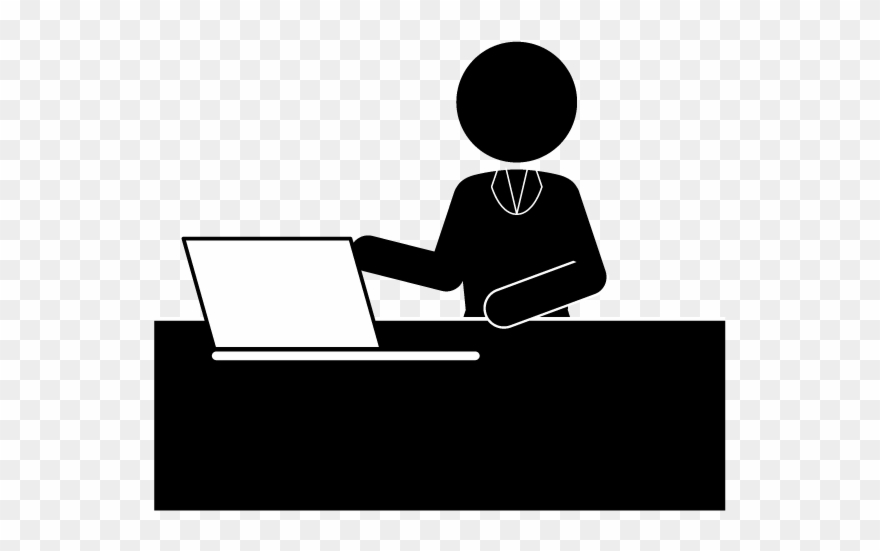 Jobs Clipart Office Phone - 無料 素材 イラスト オフィス - Png Download