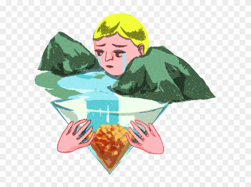 Silent Waterfall Jenn Liv - Illustration Clipart