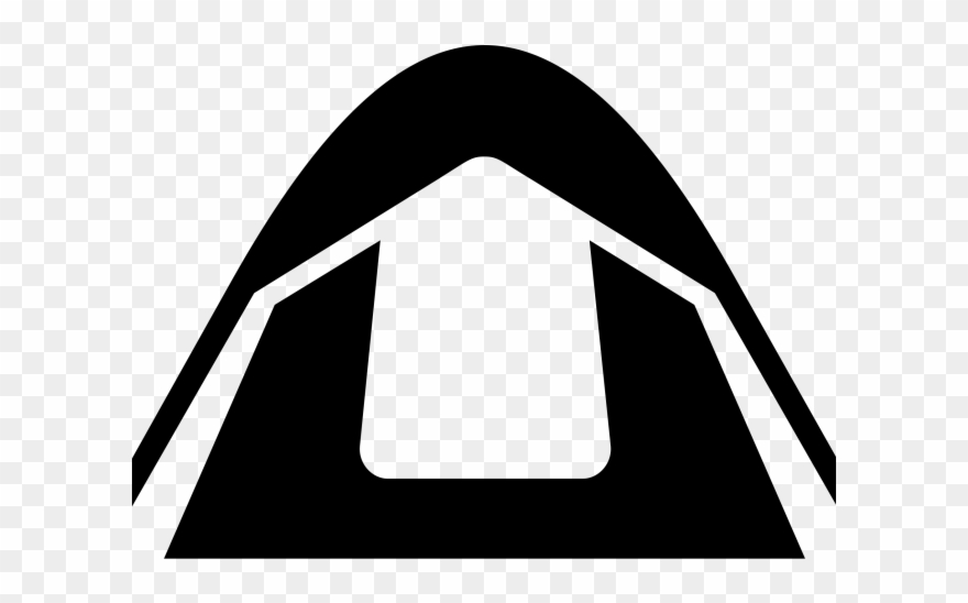 Bonfire Clipart Dome Tent - Custom Camping Tent Sticker - Png Download