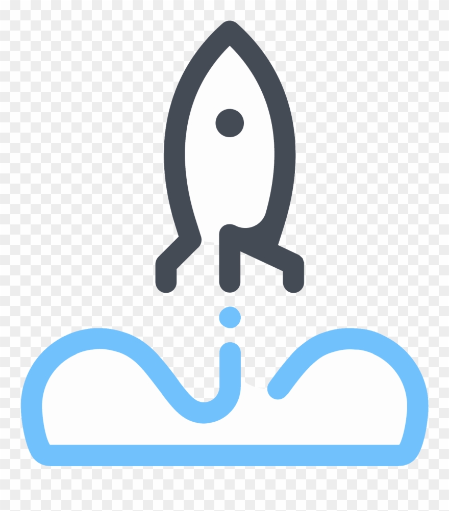 Launch Rocket Icon - Icon Clipart