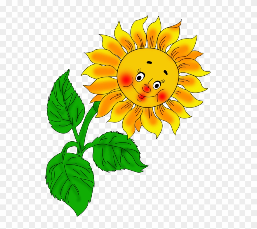 Funny Sunflowers - Portable Network Graphics Clipart