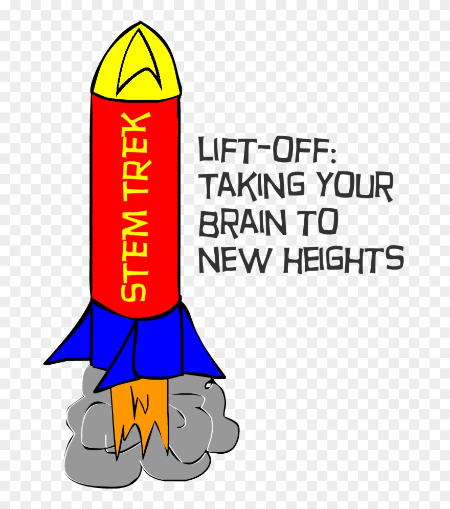 Stem Trek Rocket - Found This Humerus Picture Ornament Clipart