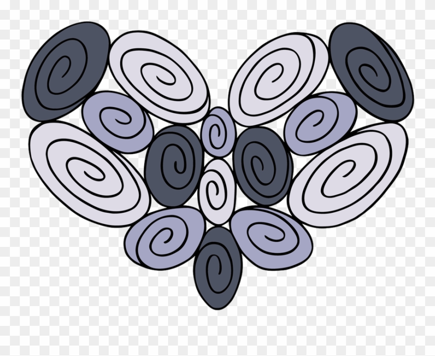 15 Swirl Heart - Love Clipart