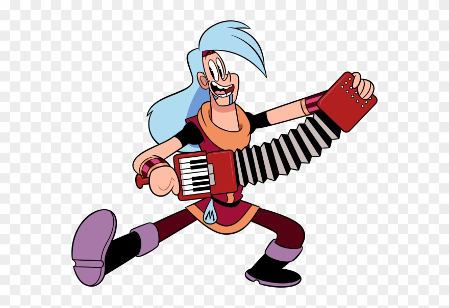 Prohyas-accordion - Mighty Magiswords Prohyas Clipart