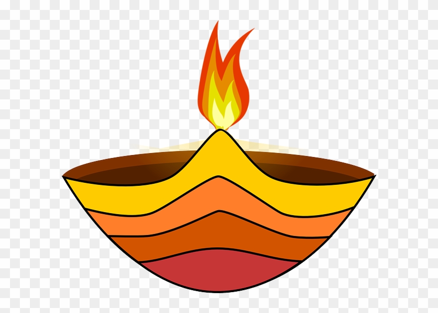 Diwali Diya Clipart - Png Download