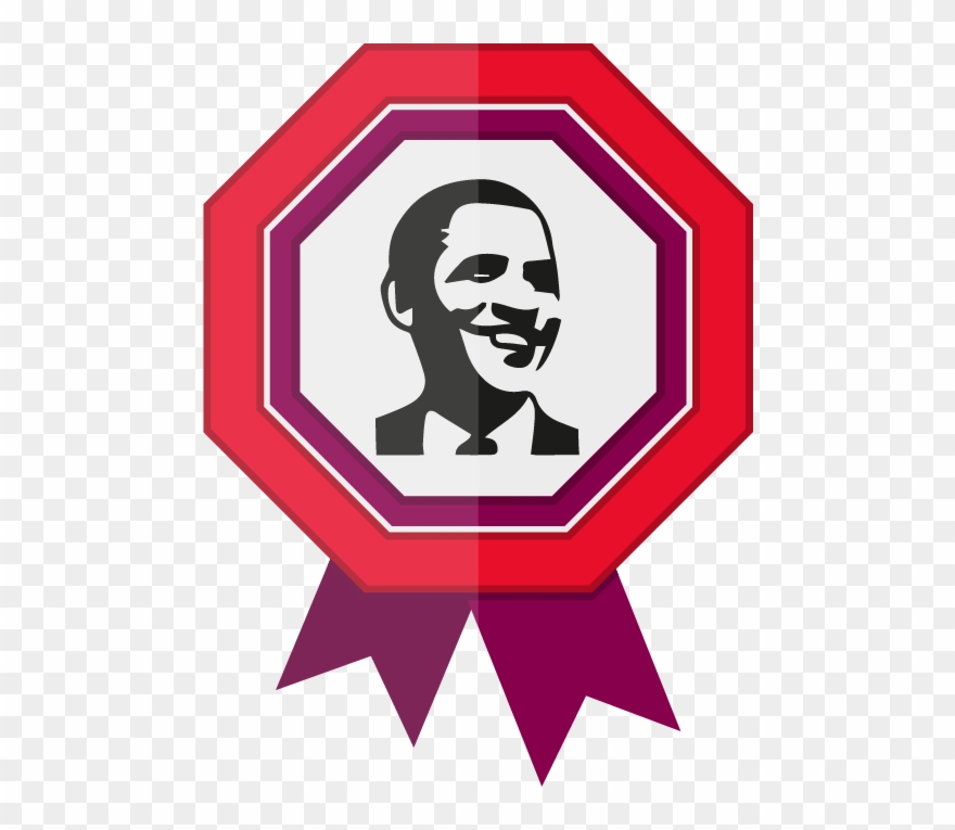 Debatrix Badges Speechen Als Obama - Drawing Clipart