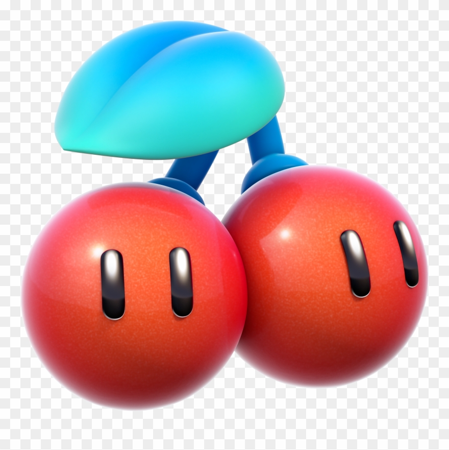 [148] - Super Mario 3d World Cherry Clipart