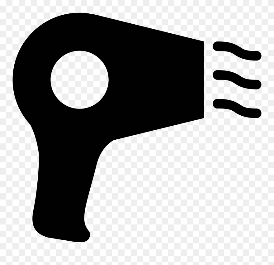 Beauty - Hair Dryer Icon Clipart