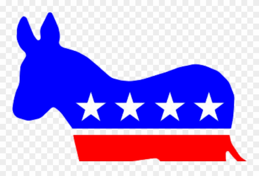 Democrat Donkey Vector - Democrat Donkey Png Clipart