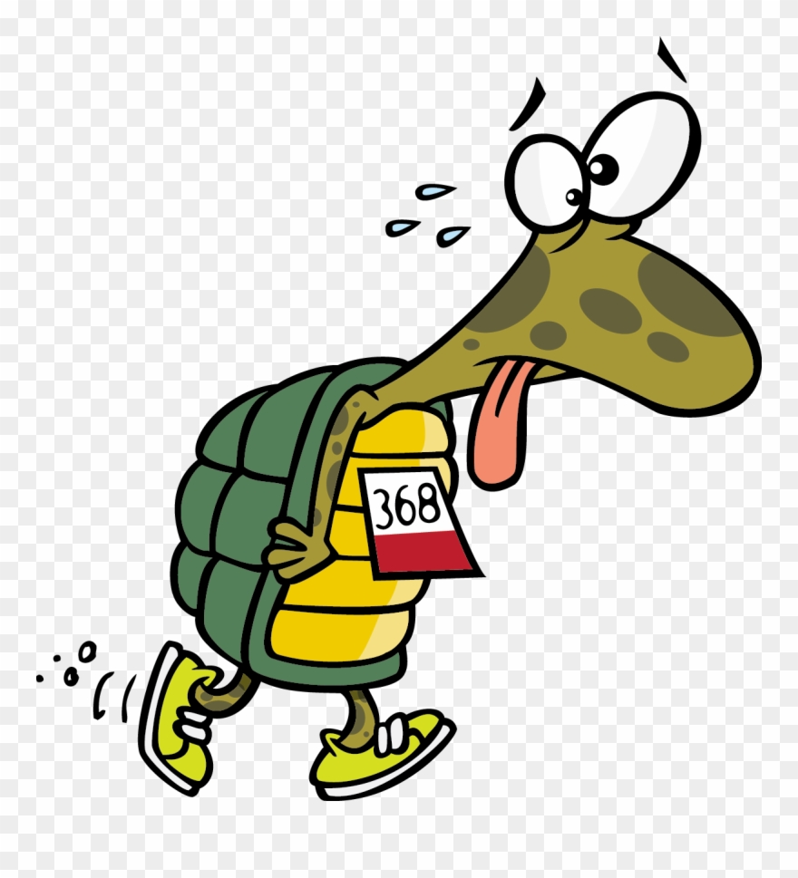 Ironman Clipart Iyon - Turtle Running - Png Download