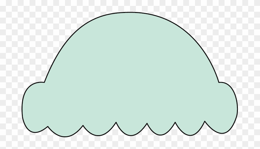 Green Ice Cream Scoop - Circle Clipart
