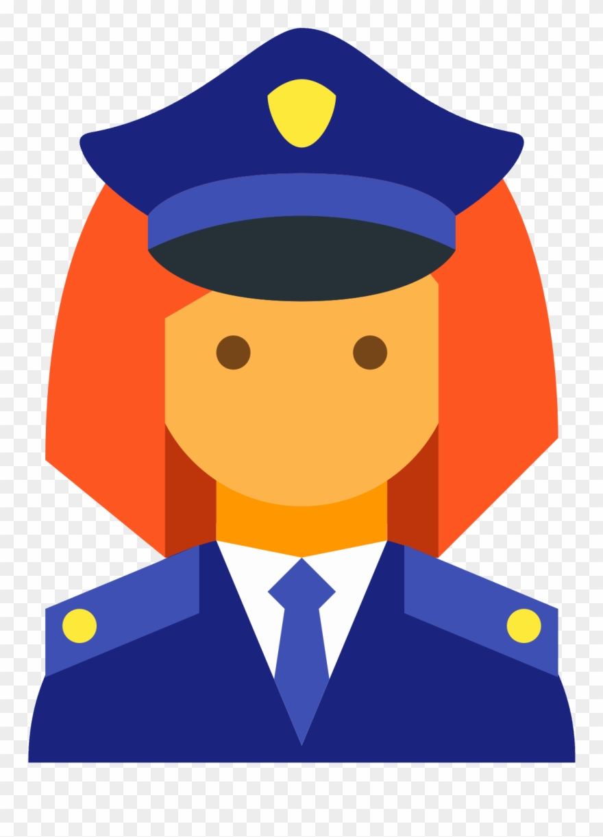 Female Icono Descarga Gratuita Png Y Vector - Icono De Policia Png Clipart